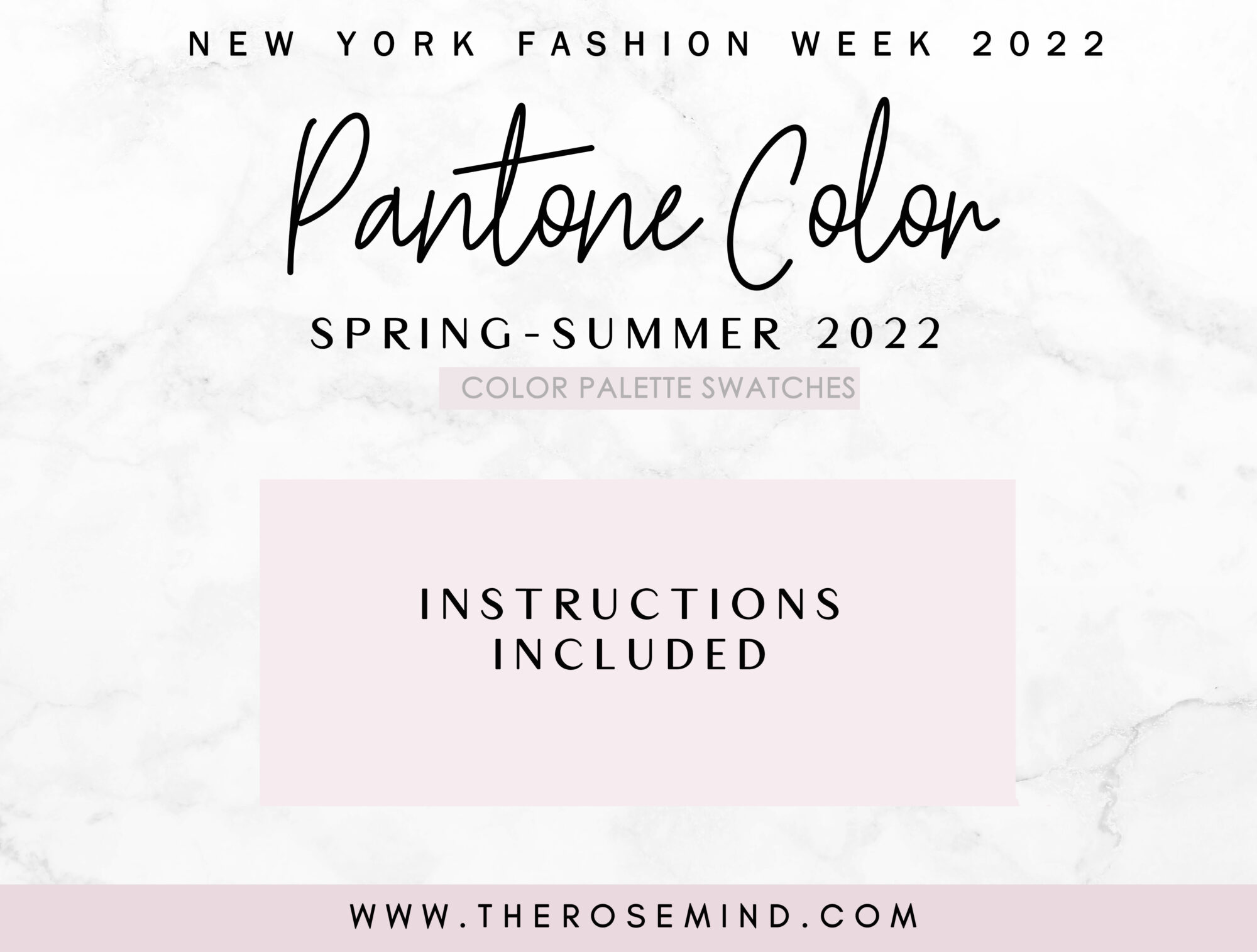 i colori pantone primavera estate 2022 New York Fashion Week